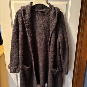 Torrid Cozy brownish Hooded Cardigan
